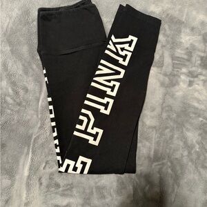 PINK Victoria's Secret Black Yoga Leggings
